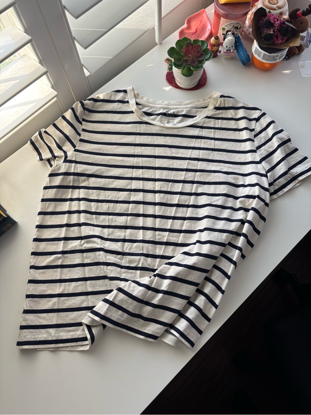 GAP Striped Short Sleeve Tee XL